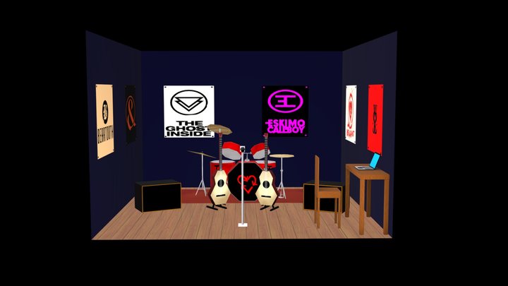 Music room 3D Model