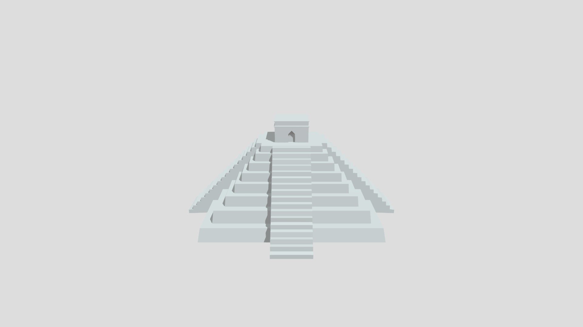 MAYA PYRAMID - 3D model by BenBurns [3c11885] - Sketchfab