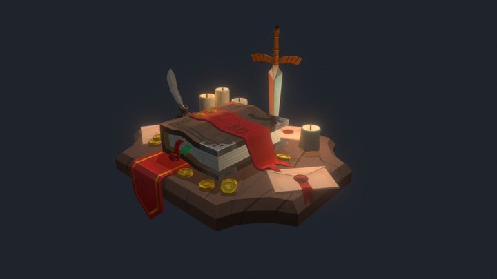 Magic Table 3D Model