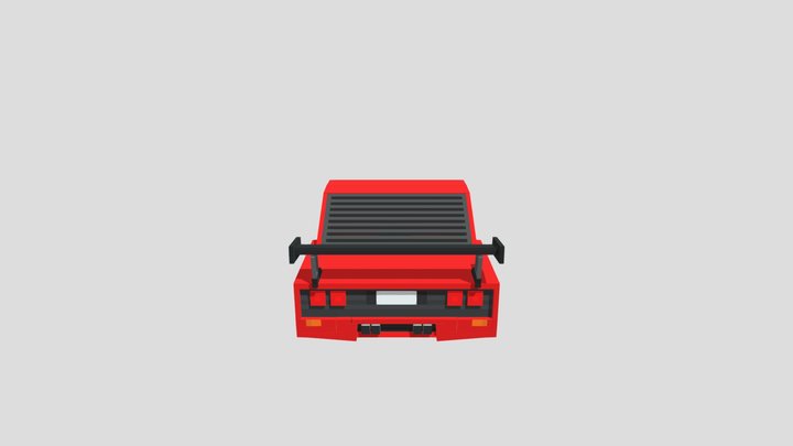 race f40 3D Model