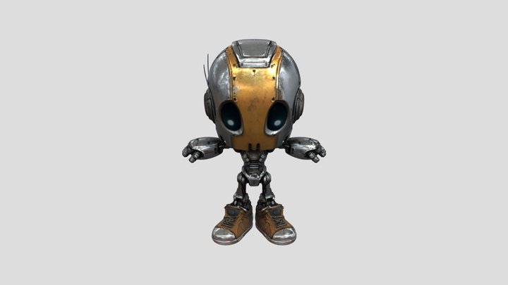 RoboSneaker 3D Model