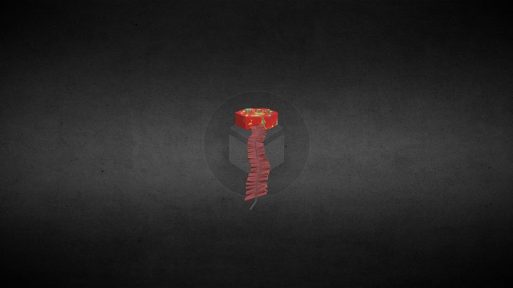 Chinese Firecrackers - Game Ready - Low poly 3D Model