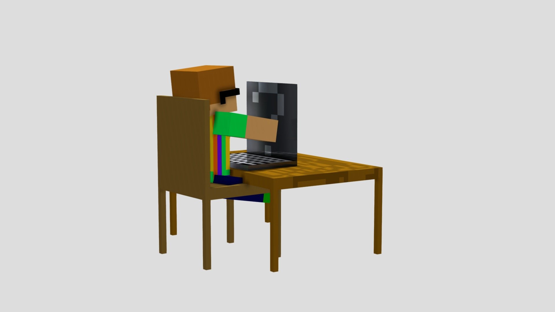 i cant think of what to animate - 3D model by josh_minecraft [3c15006 ...