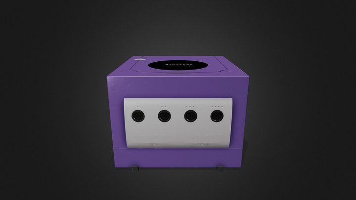 Nintendo GameCube 3D Model