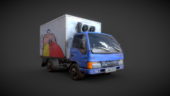 Truck (old one) 3D Model