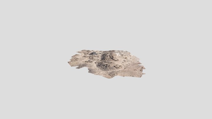 Khirbat al-Jariya, Area B (Before Excavation) 3D Model