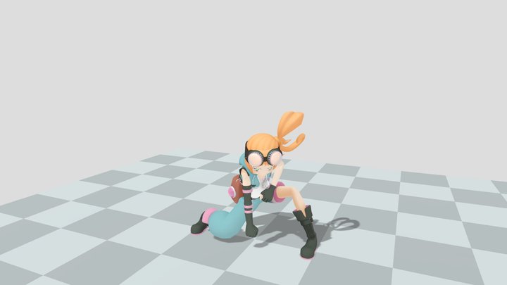Animation Pack-Wotagei 3D Model