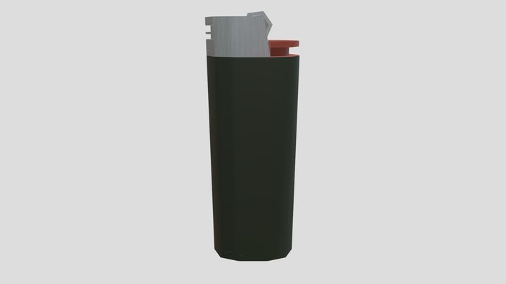 lighter model 3D Model