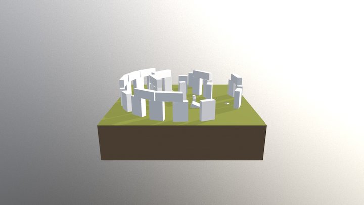 Stonehenge 3D Model