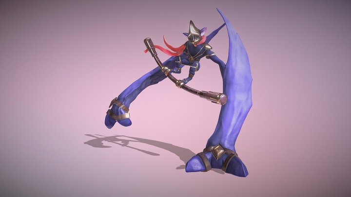 Martial Artist 3D Model