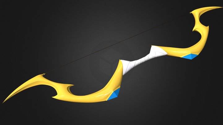 K/DA Ashe Bow 3D Model