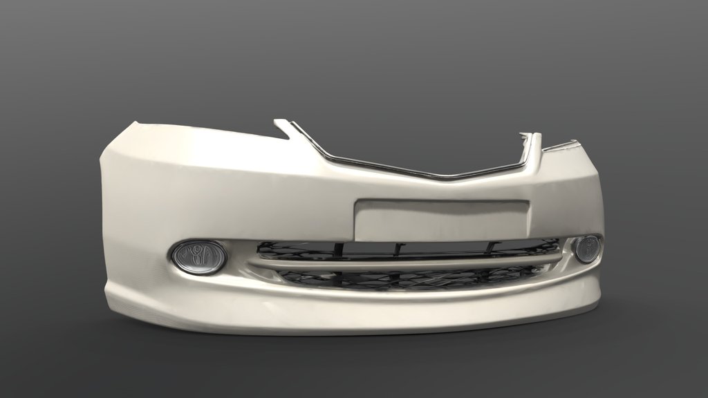 Noblesse style Honda fit front bumper