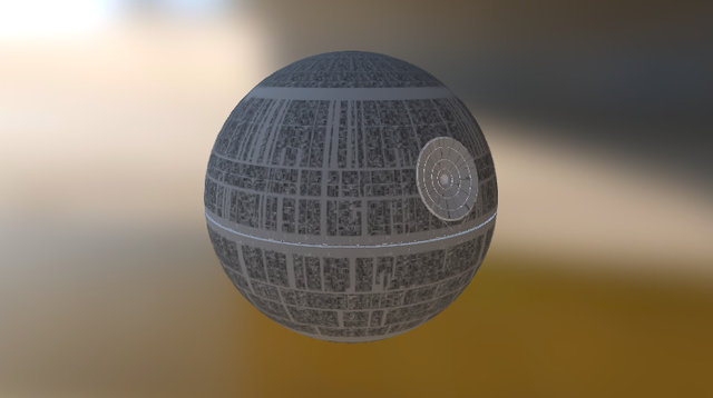 Star Wars - Estrella Muerte 3D Model