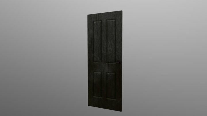 Rotting Door 3D Model