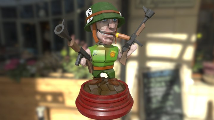 Boss Bobble 3D Model