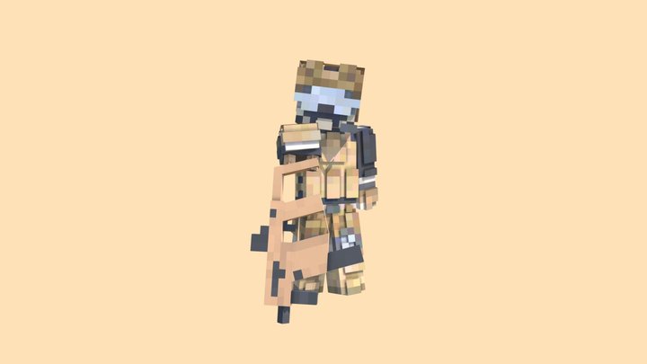 American soldier 3D Model