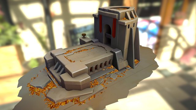 barrack 3D Model