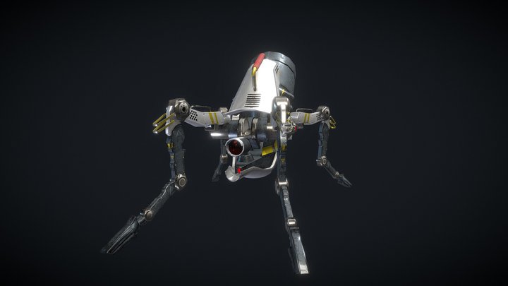 Crawler_Robo Recall 3D Model