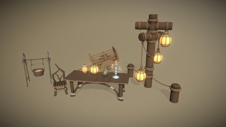 Skyrim Drafts 3D Model