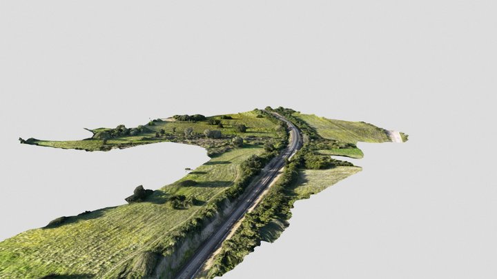 Massicciata Ferroviaria 3D Model