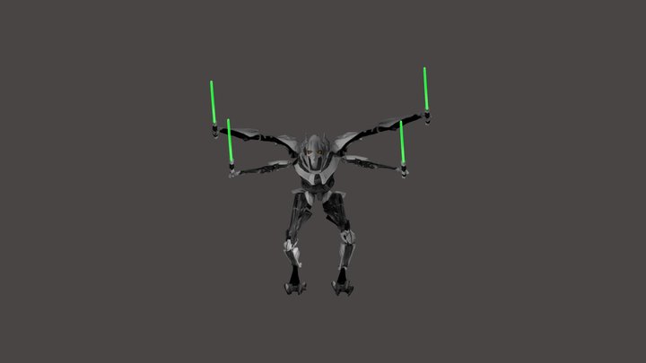 General Grievous 3D Model