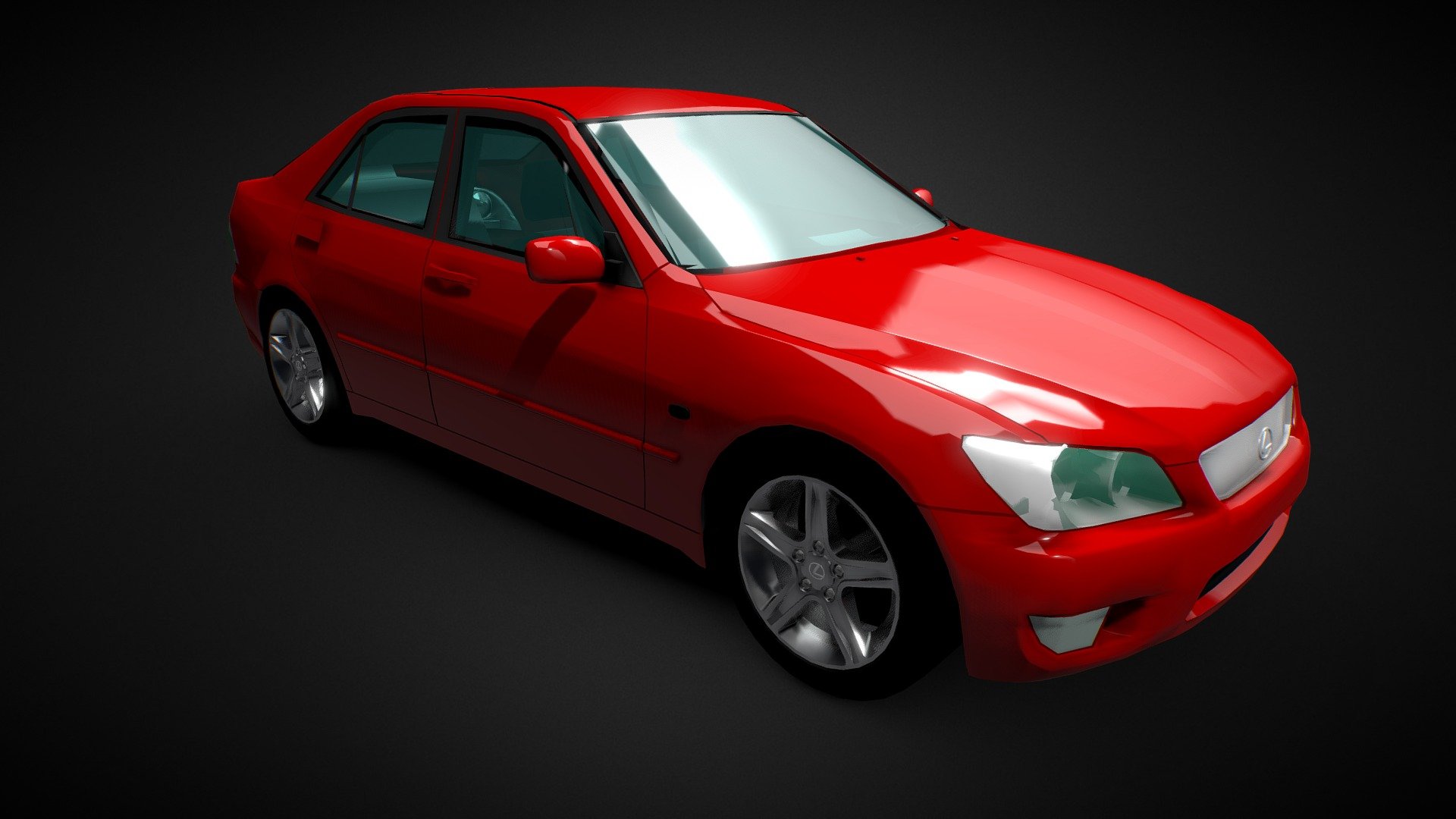 Lexus is200 1999 3D model by jimmyq (jimmyq) [3c203d6