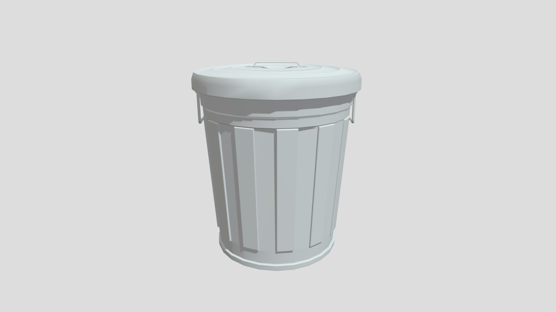 garbage bucket - 3D model by 1308roxas [3c20f77] - Sketchfab