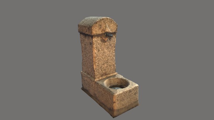 Fuente optimizada 3D Model
