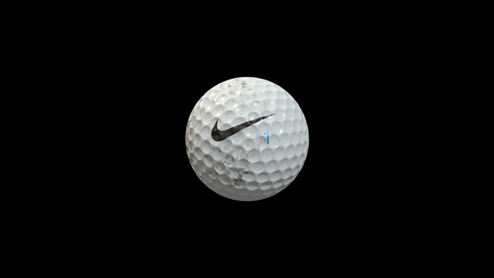 Nike Karma Golf Ball 3D Model