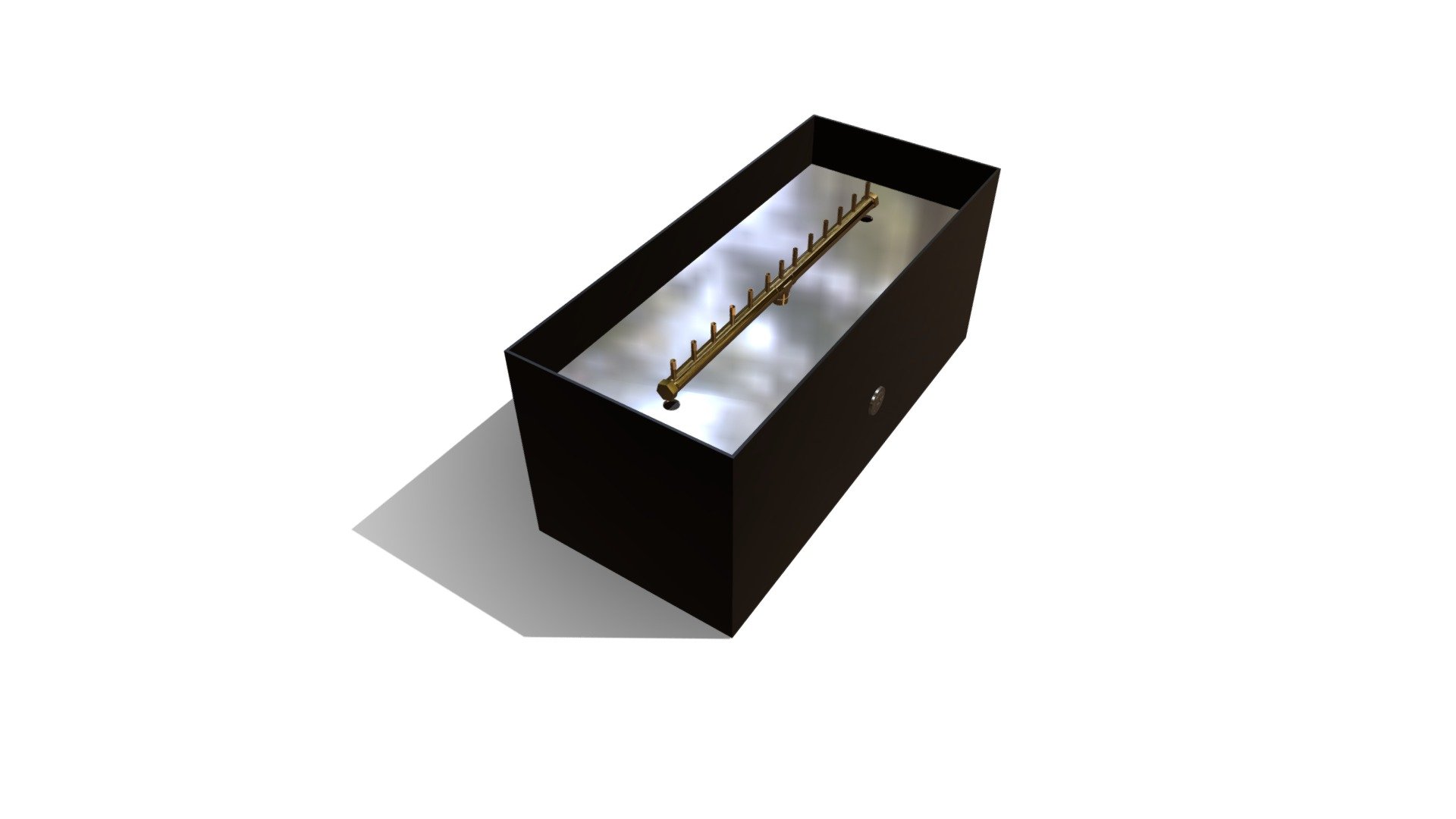 34in x 15in x 15in Edge Fire Download Free 3D model by Montana Fire