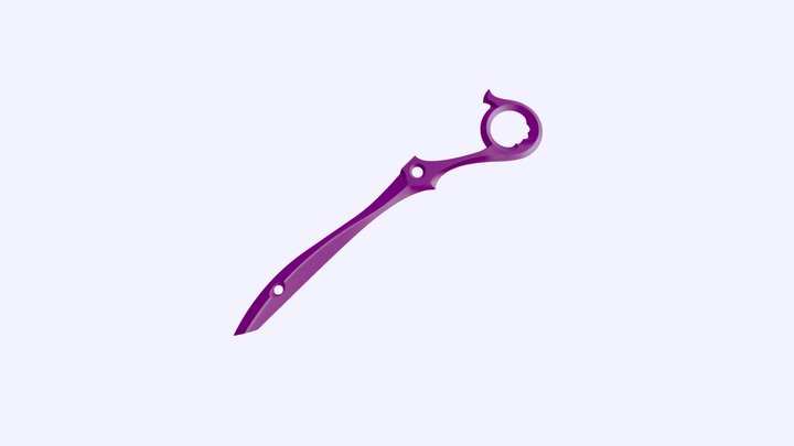 1/1 Nui's Scissor Blade Prop 3D Model