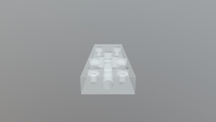 气动接口 3D Model