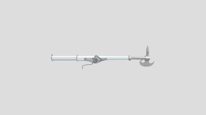 Wheelock Axe-Gun 3D Model