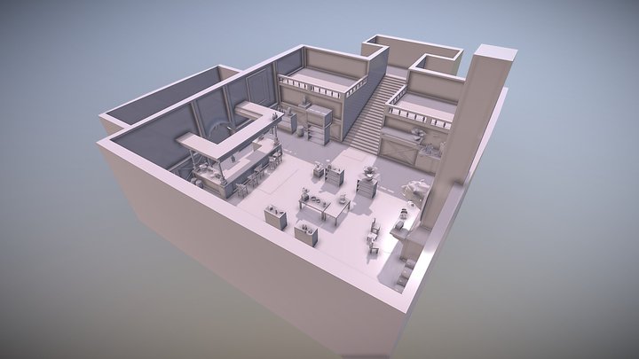 Faulkners Store 3D Model