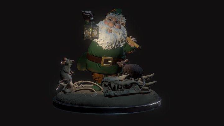 Bermudillo 3D Model