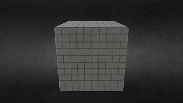TL_Worn_Concrete_Tiles 3D Model