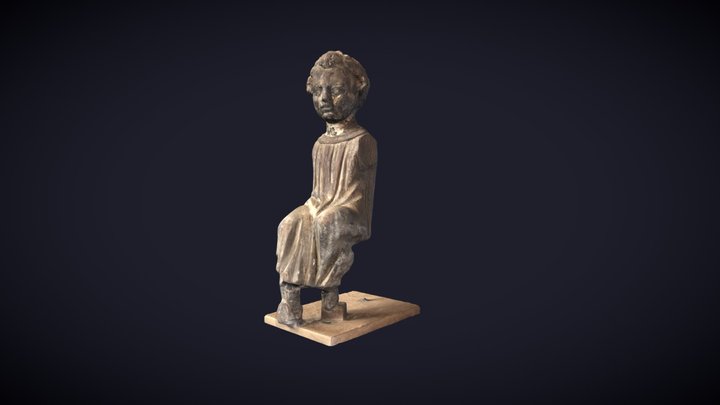 Clare Museum Baby Jesus Artefact 3D Model