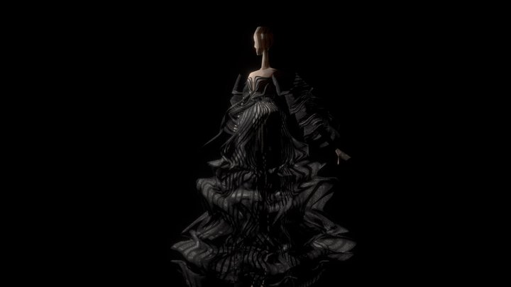 Dollhouse doll_iris 3D Model