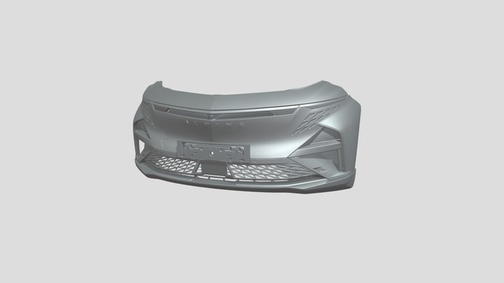 Alpine A390 GT Front Bumper - 3D Scan 3D Model