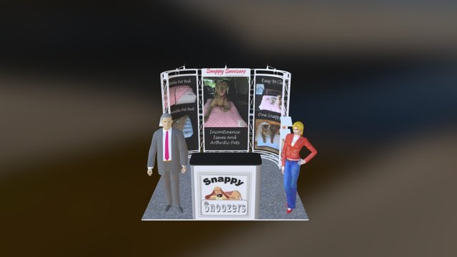 Snappy Snoozers-10x10 Bodega-V3 3D Model