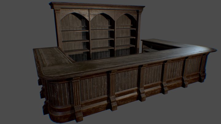 Counter 3D Model