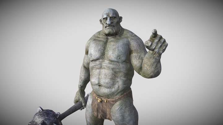 Troll-face-3d-model 3D models - Sketchfab