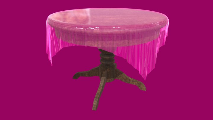 Simulation De Nappe Sur Une Table
