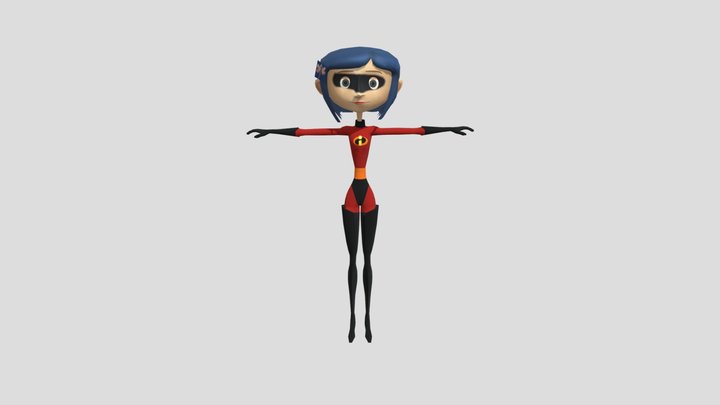 Coraline (incredible) 3D Model
