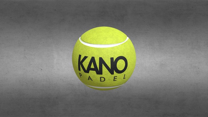 Kano Padel ball 3D Model