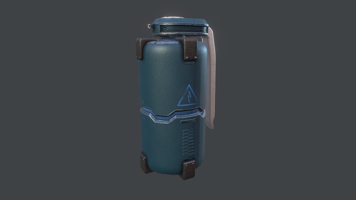 EMP grenade 3D Model