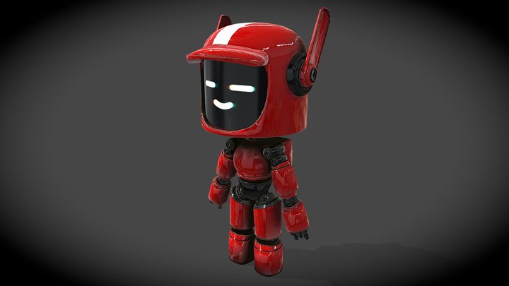 Robot from the series "Love death and robots" 3D Model