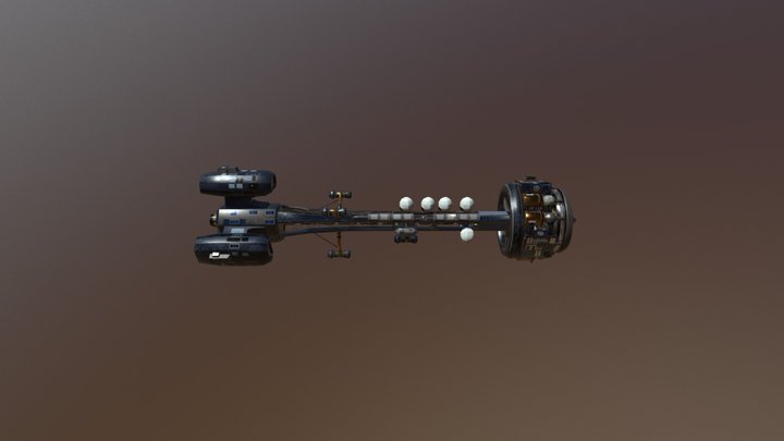 Big Spaceship 3D Model
