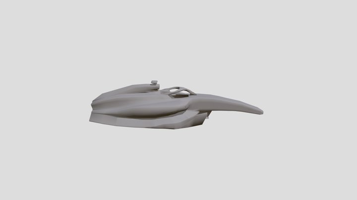 LOW POLY F1 CAR 3D Model