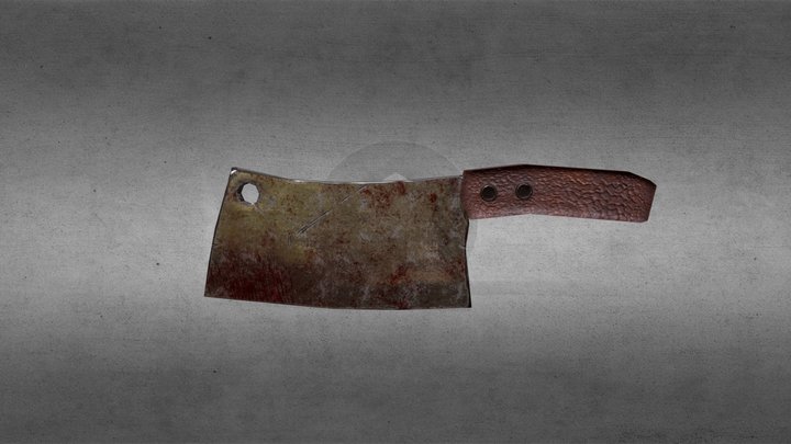 Butcher Knife 3D Model